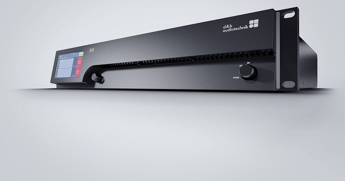 Amplificateur D40 | D&b Audiotechnik