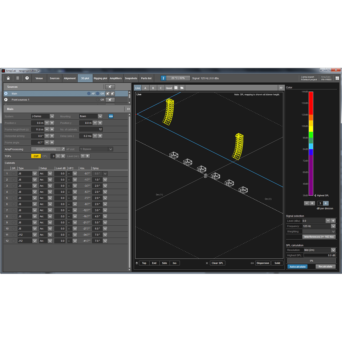 D&b ArrayCalc Sound Simulations Software| D&b Audiotechnik