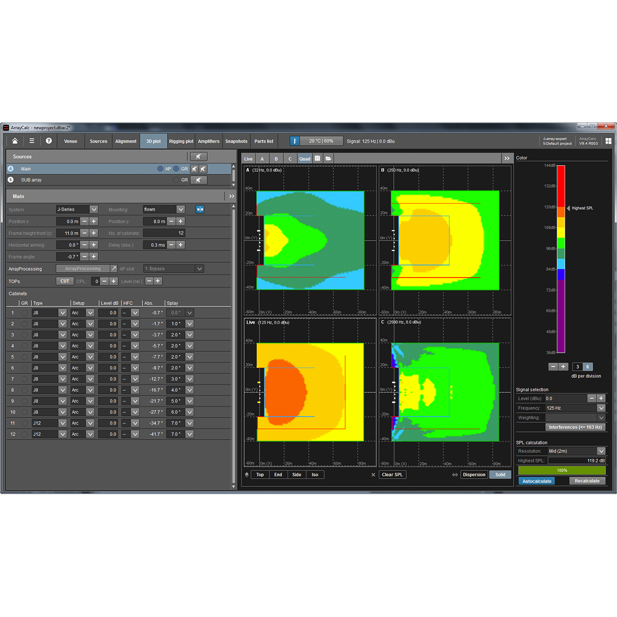 D&b ArrayCalc Sound Simulations Software| D&b Audiotechnik