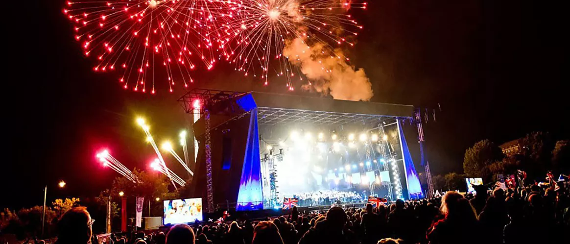 An ArrayProcessing first, for BBC Proms in the Park. | d&b audiotechnik