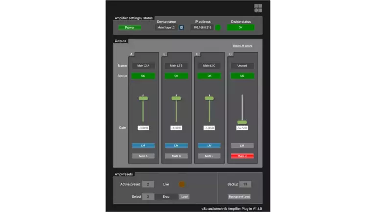 統合のための第三者ソリューションq Sys D B Audiotechnik